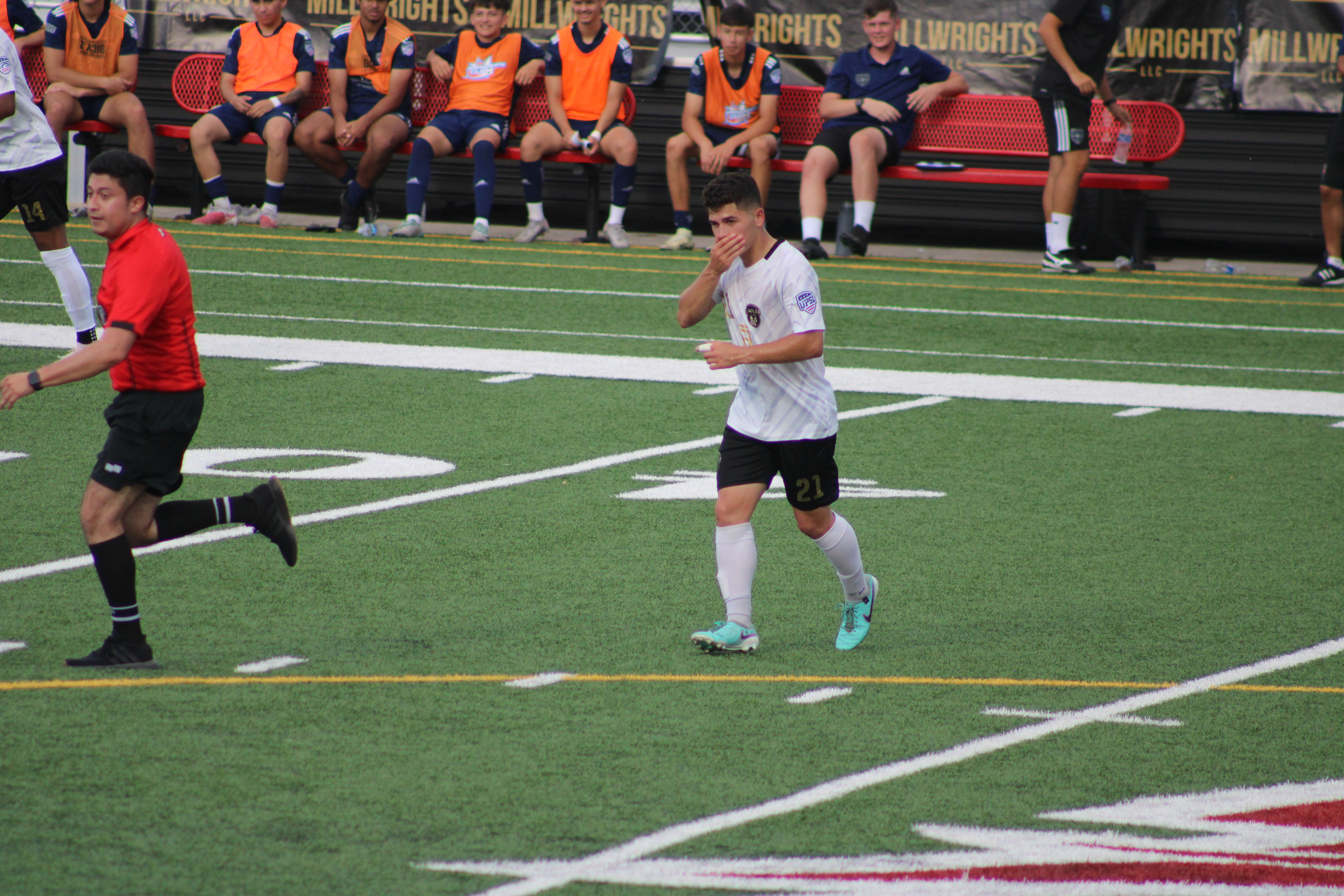 Player in action